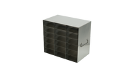 Crystal Industries - UFR-36 - Upright Freezer Rack for 96 Well Flipper Reversible Boxes, 3x6 Configuration