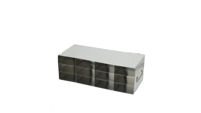 Crystal Industries - UFR-FLIPPER - Upright Freezer Rack for 96 Well Flipper Reversible Boxes