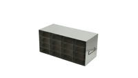Crystal Industries - UFR-44 - Upright Freezer Rack for 96 Well Flipper Reversible Boxes, 4x4 Configuration