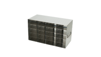 Crystal Industries - UFR-45 - Upright Freezer Rack for 96 Well Flipper Reversible Boxes, 4x5 Configuration