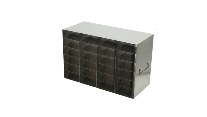 Crystal Industries - UFR-FLIPPER - Upright Freezer Rack for 96 Well Flipper Reversible Boxes