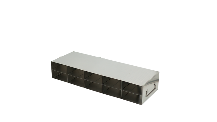 Crystal Industries - UFR-FLIPPER - Upright Freezer Rack for 96 Well Flipper Reversible Boxes
