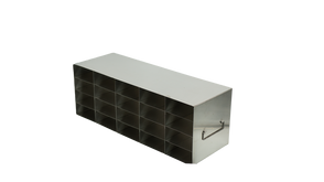 Crystal Industries - UFR-54 - Upright Freezer Rack for 96 Well Flipper Reversible Boxes, 5x4 Configuration