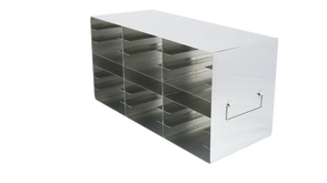 Crystal Industries - UFS-100-37 - Upright Freezer Rack for 100-Place Slide Boxes, 3x7 Configuration