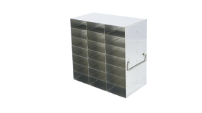 Crystal Industries - UFS-25-37 - Upright Freezer Rack for 25-Place Slide Boxes, 3x7 Configuration