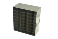 Crystal Industries - UFS-25-38 - Upright Freezer Rack for 25-Place Slide Boxes, 3x8 Configuration