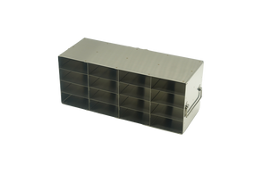 Crystal Industries - UFS-25-44 - Upright Freezer Rack for 25-Place Slide Boxes, 4x4 Configuration