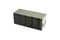 Crystal Industries - UFS-25 - Upright Freezer Rack for 25-Place Slide Boxes
