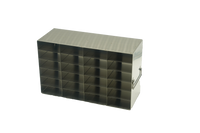 Crystal Industries - UFS-25 - Upright Freezer Rack for 25-Place Slide Boxes