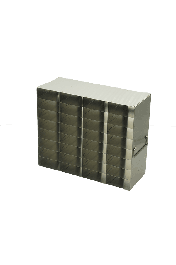 Crystal Industries - UFS-25-48 - Upright Freezer Rack for 25-Place Slide Boxes, 4x8 Configuration