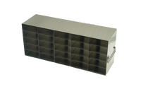 Crystal Industries - UFS-25-55 - Upright Freezer Rack for 25-Place Slide Boxes, 5x5 Configuration