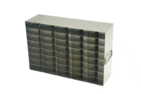 Crystal Industries - UFS-25-58 - Upright Freezer Rack for 25-Place Slide Boxes, 5x8 Configuration