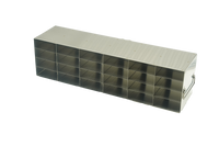 Crystal Industries - UFS-25-64 - Upright Freezer Rack for 25-Place Slide Boxes, 6x4 Configuration