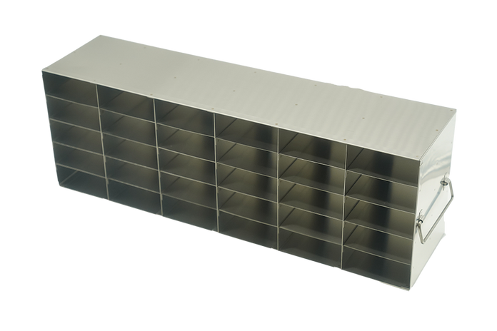 Crystal Industries - UFS-25 - Upright Freezer Rack for 25-Place Slide Boxes