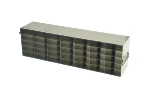 Crystal Industries - UFS-25-75 - Upright Freezer Rack for 25-Place Slide Boxes, 7x5 Configuration