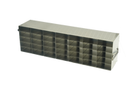 Crystal Industries - UFS-25 - Upright Freezer Rack for 25-Place Slide Boxes
