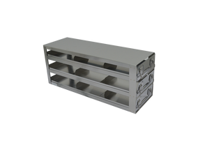 Crystal Industries - UFS-332 - Upright Sliding Tray Rack for 2" Boxes, 3x3 Configuration