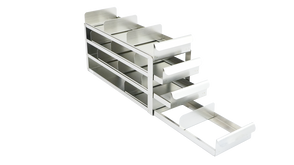 UFS-342 - Sliding Tray Rack for 2" Boxes, 3x4 Configuration