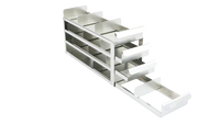 UFS-342 - Sliding Tray Rack for 2" Boxes, 3x4 Configuration