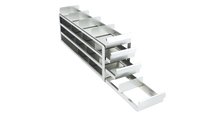Crystal Industries - UFS-2 - Upright Sliding Tray Rack for 2" Boxes
