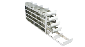 Crystal Industries - UFS-452 - Upright Sliding Tray Rack for 2" Boxes, 4x5 Configuration