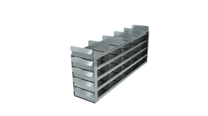Crystal Industries - UFS-552 - Upright Sliding Tray Rack for 2" Boxes, 5x5 Configuration