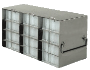 Crystal Industries - UFTB - Upright Freezer Rack for 96-Well Microtube Boxes