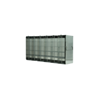 Crystal Industries - UFTB-65L - Upright Freezer Rack for 96-Well Microtube Boxes, 6x5 Configuration