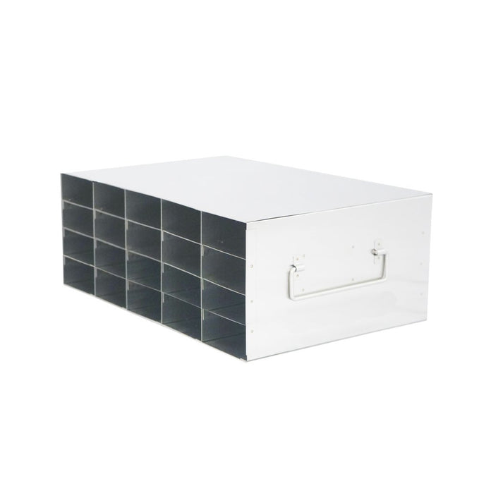 Crystal Industries - UT80-54 - Upright Freezer Rack for 80 Place Tube Boxes, 5x4 Configuration