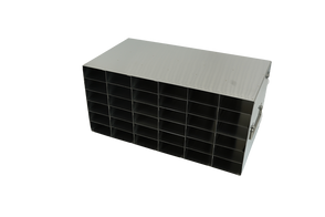 Crystal Industries - UT80-65 - Upright Freezer Rack for 80 Place Tube Boxes, 6x5 Configuration