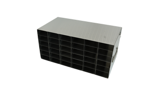 Crystal Industries - UT80-66 - Upright Freezer Rack for 80 Place Tube Boxes, 6x6 Configuration