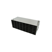 Crystal Industries - UT80 - Upright Freezer Rack for 80 Place Tube Boxes