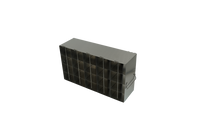 Crystal Industries - UT80-85 - Upright Freezer Rack for 80 Place Tube Boxes, 8x5 Configuration