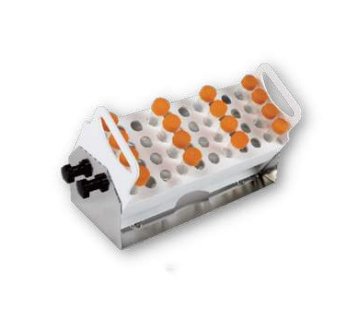 Crystal Industries - IS-A20 - Adjustable Angle Tube Rack, Holds 40 Tubes x ø14mm