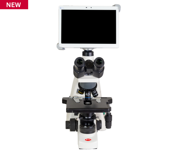 Motic Instruments - 1100402700082 - BA310E LED Trinocular Upright Microscopes, BTI10 Camera bundle