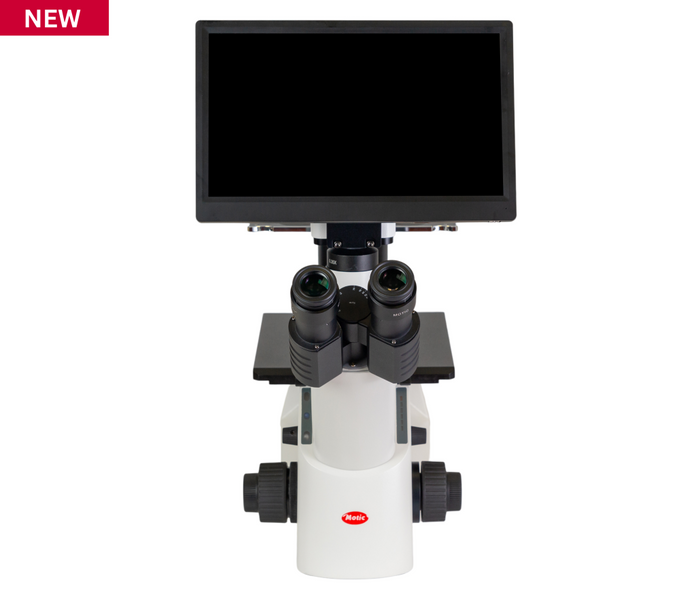 Motic Instruments - 1100501700013 - AE2000 Trinocular Inverted Microscopes LED and BMH4000X Camera Bundle