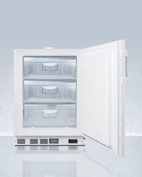 Accucold - VLT650ADALHD - 24" Wide Built-In All-Freezer, ADA Compliant, Left Hand Door