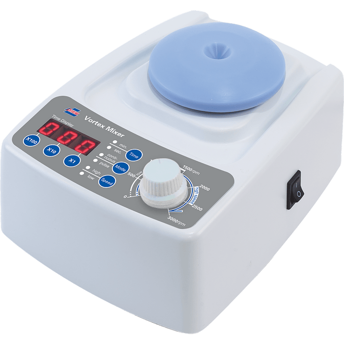 Crystal Industries - VM-01UA - Vortex Mixer with Digital Timer and Analog Speed