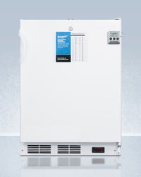 Accucold - VT65MLBIMEDADALHD - 24" Wide Built-In All-Freezer, ADA Compliant, Left Hand Door