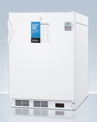 Accucold - VT65MLBIMEDADALHD - 24" Wide Built-In All-Freezer, ADA Compliant, Left Hand Door