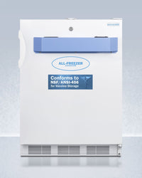 Accucold - VT65MLVAC456ADA - 24" Wide Built-In All-Freezer, Certified to NSF/ANSI 456 Standard for Vaccine Storage, ADA Compliant