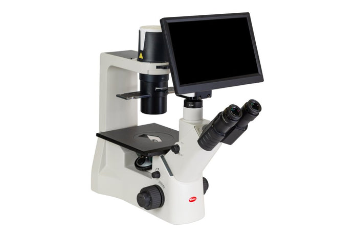 Motic Instruments - 1100501700013 - AE2000 Trinocular Inverted Microscopes LED and BMH4000X Camera Bundle