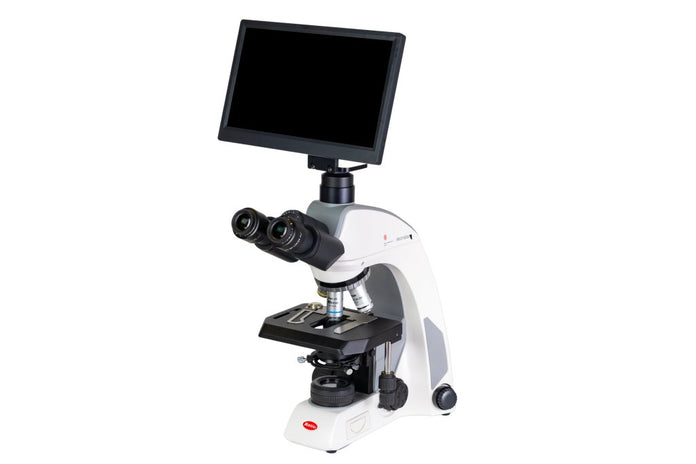 Motic Instruments - 1100403300223 - Panthera C2 Trinocular Upright Microscopes and BMH4000X Digital Camera Bundles