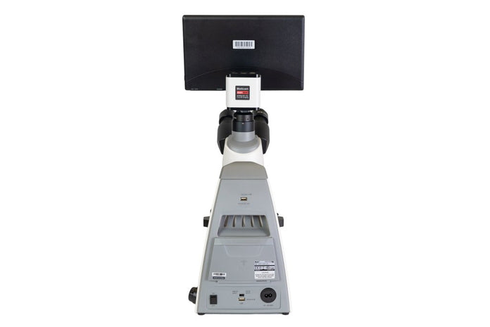 Motic Instruments - 1100403300213 - Panthera E2 Trinocular Upright Microscopes and BMH4000X Digital Camera Bundles