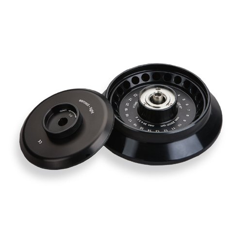 Hermle - Z216-2420H - 24x1.5/2.0ml Hermetically Sealed Metal Lid Rotor (for Z216 Series Only)