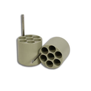 Hermle - Z327-200-A10 - 7x10/15ml Round Insert for Z327-200-BUK, Pack of 2