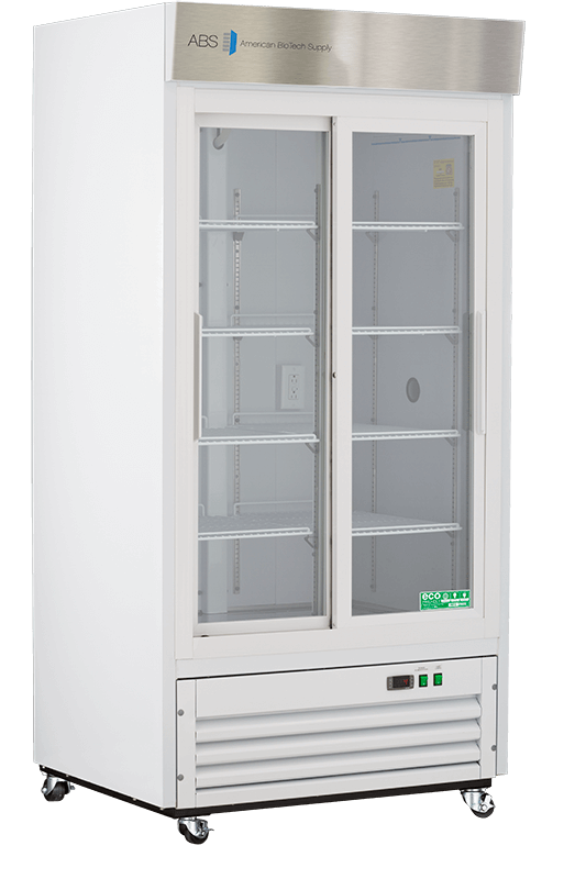 American Biotech Supply - ABT-HC-CS-33 - 33 Cu. Ft. Capacity Standard Glass Door Chromatography Refrigerator