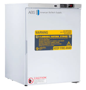 American Biotech Supply - ABT-FFP-04 - 4 Cu. Ft. Standard Undercounter Flammable Storage Freestanding Freezer