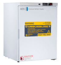American Biotech Supply - ABT-FFP-04 - 4 Cu. Ft. Standard Undercounter Flammable Storage Freestanding Freezer