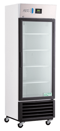 American Biotech Supply - ABT-HC-19 - 19 Cu. Ft. Capacity Premier Glass Door Laboratory Refrigerator, Right Hinged